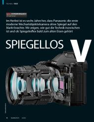 fotoMAGAZIN: Spiegellos vs. Spiegelreflex (Ausgabe: 5)