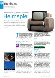 Windows Phone User: Heimspiel (Ausgabe: 2)