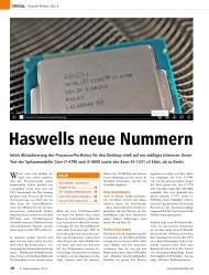 PC Games Hardware: Haswells neue Nummern (Ausgabe: 7)