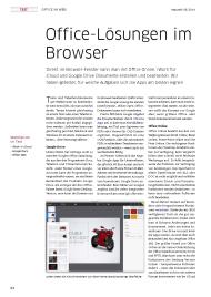 Macwelt: Office-Lösungen im Browser (Ausgabe: 6)