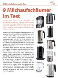 Technik zu Hause.de: 9 Milchaufschäumer im Test (Vergleichstest)