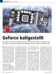 PC Games Hardware: Geforce kaltgestellt (Ausgabe: 8)