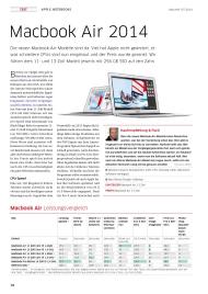 Macwelt: Macbook Air 2014 (Ausgabe: 7)