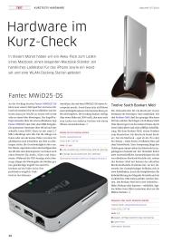 Macwelt: Hardware im Kurz-Check (Ausgabe: 7)