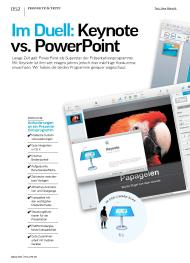 MAC LIFE: Im Duell: Keynote vs. PowerPoint (Ausgabe: 4)