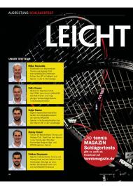 tennisMAGAZIN: Leichtgewichte (Ausgabe: 4)