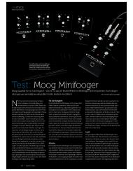 Beat: Moog Minifooger (Ausgabe: 5)