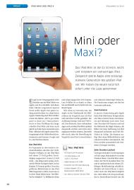 iPhoneWelt: Mini oder Maxi? (Ausgabe: 1/2013 (Dezember/Januar))