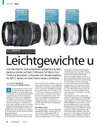 fotoMAGAZIN: Leichtgewichte und Überflieger (Ausgabe: 8)
