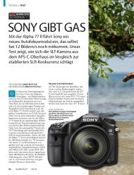 fotoMAGAZIN: Sony gibt Gas (Ausgabe: 8)