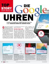 Computer Bild: Die Google-Uhren (Ausgabe: 16)