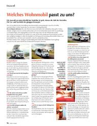 active woman: Welches Wohnmobil passt zu uns? (Ausgabe: Nr. 6 (November/Dezember 2013))