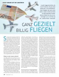 REISE & PREISE: Ganz gezielt billig fliegen (Ausgabe: 4/2013 (November-Januar))