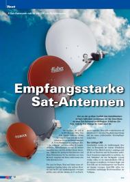 Sat Empfang: Empfangsstarke Sat-Antennen (Ausgabe: 3)