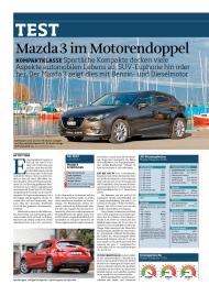 Automobil Revue: Mazda 3 im Motorendoppel (Ausgabe: 6)