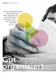 connect iOS: Gut organisiert (Ausgabe: 3)