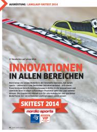 nordic sports: Innovationen in allen Bereichen (Ausgabe: 5/2013 (November))