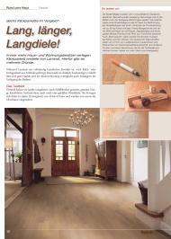 ParkettWelt: Lang, länger, Langdiele! (Ausgabe: 1)