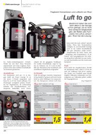 Heimwerker Praxis: Luft to go (Ausgabe: 4)