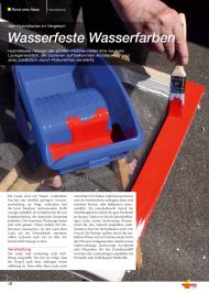 Heimwerker Praxis: Wasserfeste Wasserfarben (Ausgabe: 4)