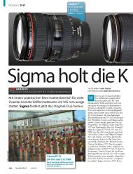 fotoMAGAZIN: Sigma holt die Konkurrenz ein (Ausgabe: 4)