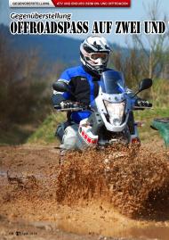 Quadjournal: Offroadspaß auf zwei und vier Rädern (Vergleichstest)