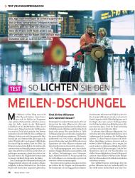 REISE & PREISE: So lichten Sie den Meilen-Dschungel (Ausgabe: 1/2014 (Februar-April))