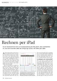 iPadWelt: Rechnen per iPad (Ausgabe: 4)