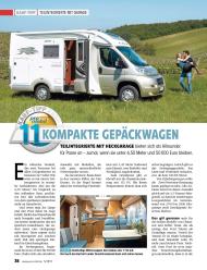 promobil: Kauf-Tipp: 11 kompakte Gepäckwagen (Ausgabe: 3)
