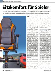 PC Games Hardware: Sitzkomfort für Spieler (Ausgabe: 11)