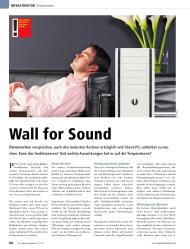 PC Games Hardware: Wall for Sound (Ausgabe: 11)