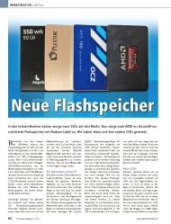 PC Games Hardware: Neue Flashspeicher (Ausgabe: 11)