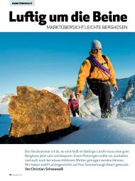 Bergsteiger: Luftig um die Beine (Ausgabe: 8)
