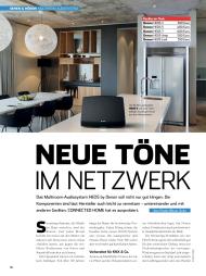 CONNECTED HOME: Neue Töne im Netzwerk (Ausgabe: 9)
