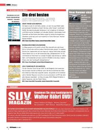 SUV Magazin: Die drei besten AUTOFAHRER-APPS (Ausgabe: 1)