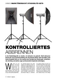 FOTOHITS: Kontrolliertes Abbrennen (Ausgabe: 12)