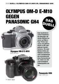 FOTOHITS: Olympus OM-D E-M10 gegen Panasonic GH4 (Ausgabe: 6)