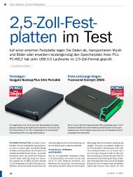 PC-WELT: 2,5-Zoll-Festplatten im Test (Ausgabe: 11)