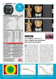FOTOTEST: Objektive - Standard 50 mm (Vollformat) (Ausgabe: 6)