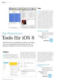 iPhoneWelt: Tools für iOS 8 (Ausgabe: 6)