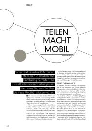connect: Teilen macht mobil (Ausgabe: Sonderheft ConnectCar (1/2015))