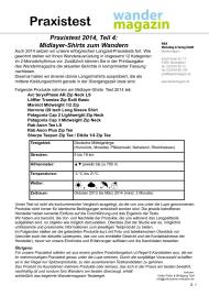 Wandermagazin: Thermostate für unterwegs (Ausgabe: Nr. 176 (Mai/Juni 2014))