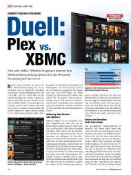 PC Magazin/PCgo: Duell: Plex vs. XBMC (Ausgabe: 1)