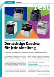 com! professional: Der richtige Drucker für jede Abteilung (Ausgabe: 1)