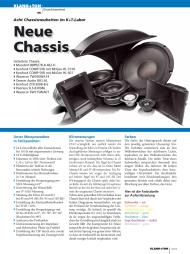 Klang + Ton: Neue Chassis (Ausgabe: 1)