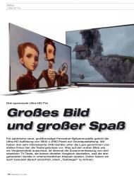 Heimkino: Großes Bild und großer Spaß (Ausgabe: 1-2/2015)