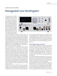 HIFI-STARS: Klangpaket aus Huntingdon (Ausgabe: Nr. 21 (Dezember 2013-Februar 2014))