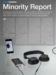 stereoplay: Minority Report (Ausgabe: 1)