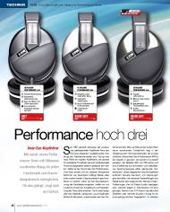 SFT-Magazin: Performance hoch drei (Ausgabe: 1)