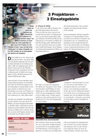 AV-views: 3 Projektoren - 3 Einsatzgebiete (Ausgabe: 6)